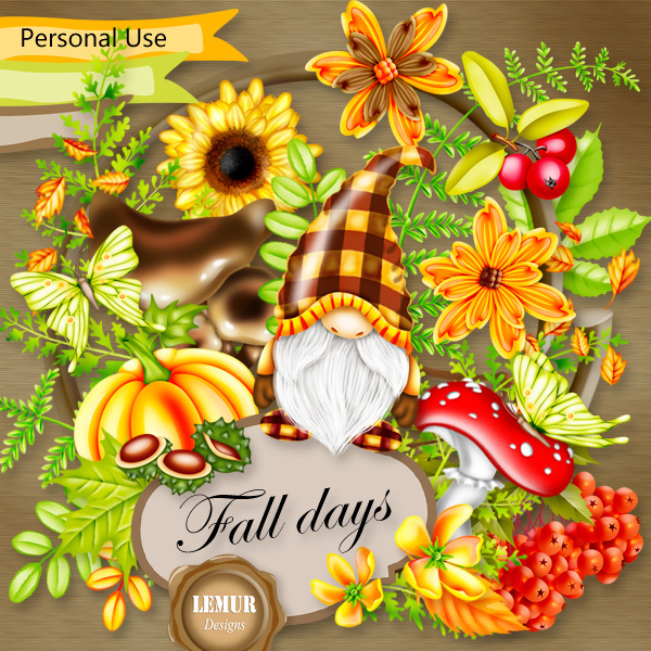 (image for) Fall Days by Lemur Designs